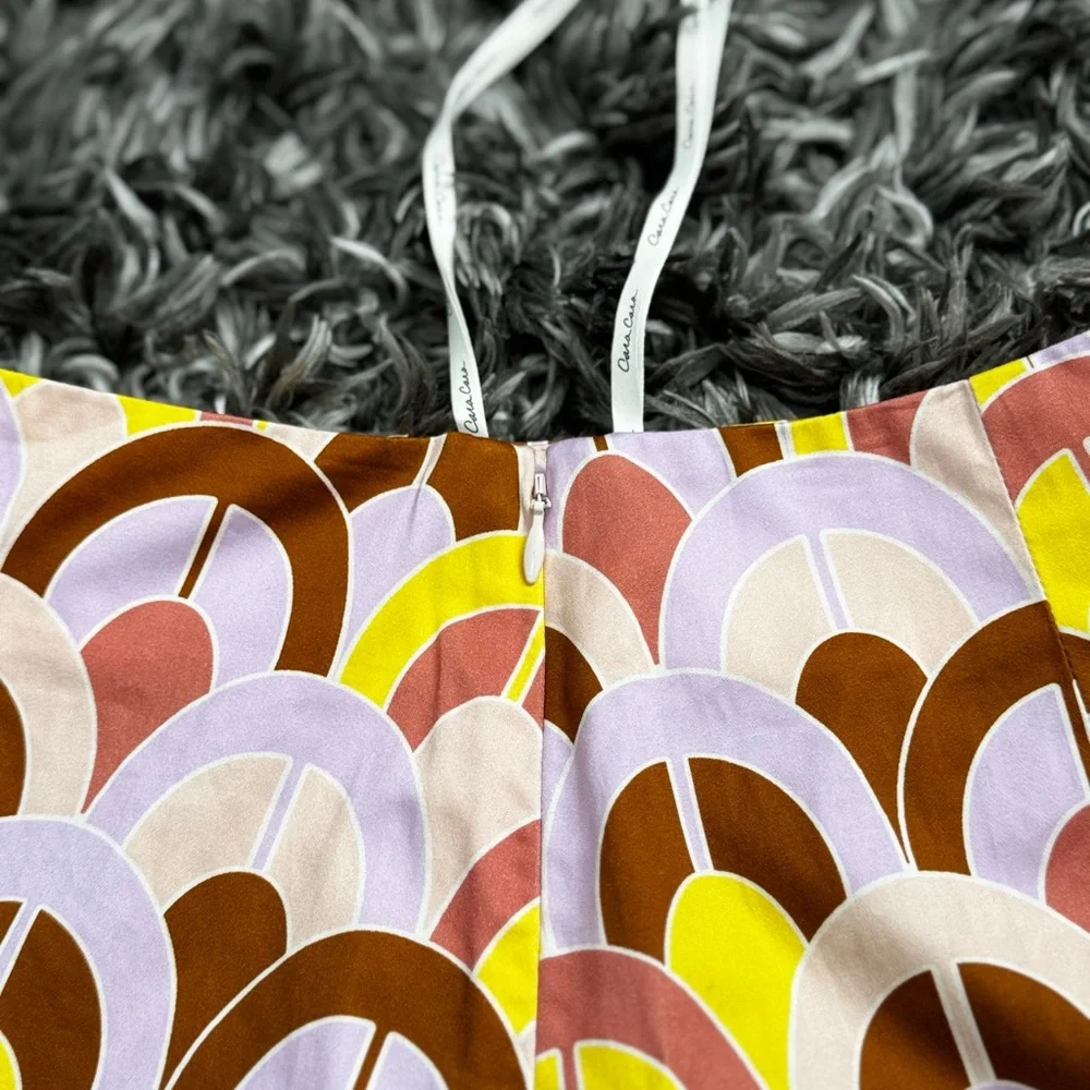 Cara Cara Vibrant Arch Mini Skirt with Fringe - Picture 5 of 10